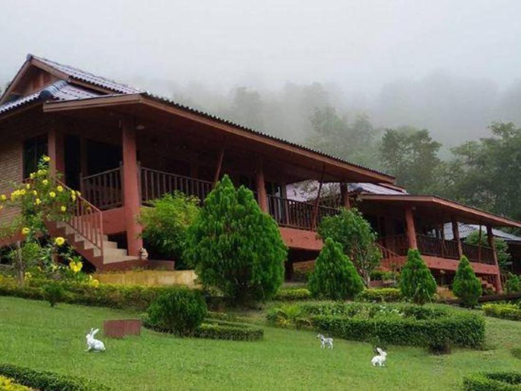 Ban Rai Tin Thai Ngarm Eco Lodge Mae Rim Exterior foto