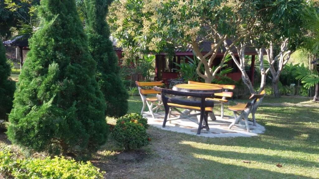 Ban Rai Tin Thai Ngarm Eco Lodge Mae Rim Exterior foto